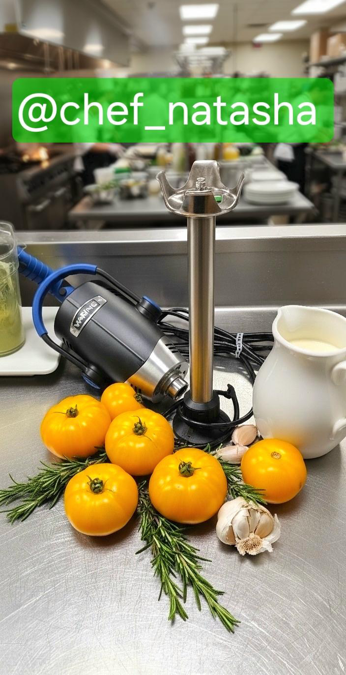 Yellow Tomato Soup By Natasha Pogrebinskaya