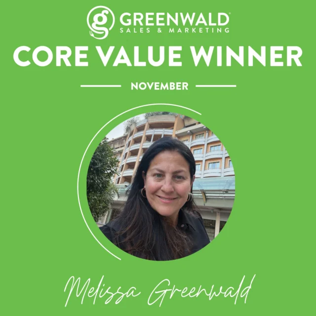 ✨ Big cheers to our president, Melissa — November’s Core Value Winner! ✨
She leads with vision, heart, and the kind of dedication that sets the tone for our entire team. Melissa doesn’t just talk about our core values… she lives them every single day.

We’re beyond grateful to have her guiding this team forward. 💚
👇 Drop a comment below to help us celebrate Melissa!
