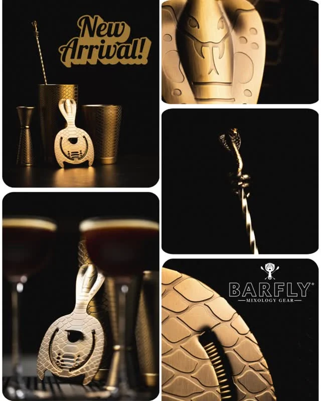 🐍Time to shed your skin — and those tired old tools.
Smooth, bold, and just a little dangerous — with a hint of hiss in every detail.

💚 Slither in style with @barflybymercer's Venym™ Collection. Contact us to explore the full line.