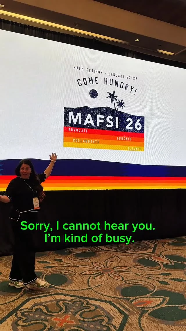 Sorry, can’t chat… we’re kinda busy ✨
Let’s just say this week is full of proud moments, great people, and the kind of learning and connecting that keeps us inspired all year long. We’re taking it all in.

👉 Stay tuned — more @mafsi_foodservice moments from Greenwald Sales & Marketing coming your way!💚