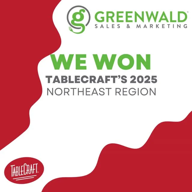 🏆 WE DID THAT!!!

Greenwald Sales & Marketing was named @tablecraft_fs 2025 Rep of the Year — Northeast Region and we are seriously beyond thankful. 💚

This award is a reflection of the amazing customers, dealers, and partners we get to work with every single day — and of course, the TableCraft team that continues to bring the innovation. 🙌✨

✨ We can’t wait to take on 2026 with all of you + TableCraft by our side — bigger, better, and ready for what’s next! 🚀💚
