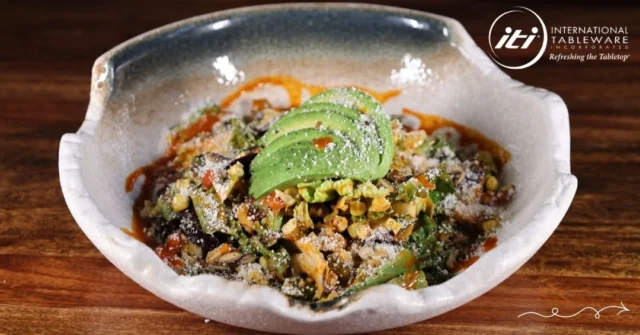 Swipe from “that looks amazing” to “save room for dessert” 👉🍽️🍰
At @whiskeyyard, @international_tableware’s Stonehaven sets the tone — carrying the table from the first course to the final bite with bold texture, earthy tones, and organic style that lets the food shine. ✨🥃

📲 Message us and let’s find the ITI collection that fits your restaurant.