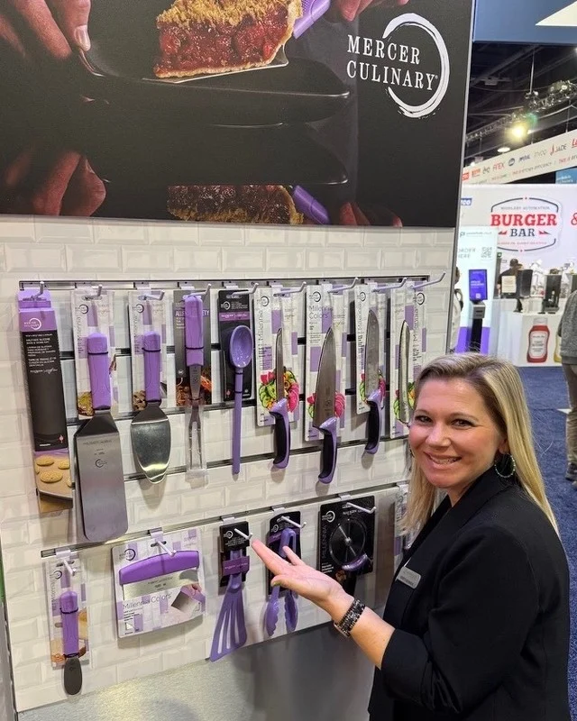 The color of confidence in every kitchen. 💜
@mercerculinarytools Allergen Safety tools make it simple to protect guests and prevent cross-contamination — because awareness should never be an afterthought.

📲 Let’s talk allergen safety — contact us to see the full lineup! @cfsbrands