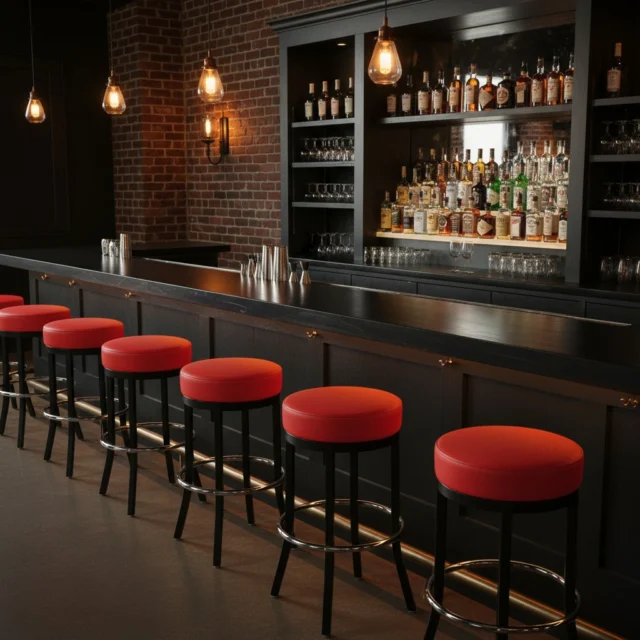 🍸❤️ Good drinks deserve good seats.
From happy hour to last call, @oakstreetmfg’s button-top barstool shows up strong — classic bar style, commercial durability, zero drama.

If your bar stays busy, your seating should too. 📩 Reach out and let’s check it out.