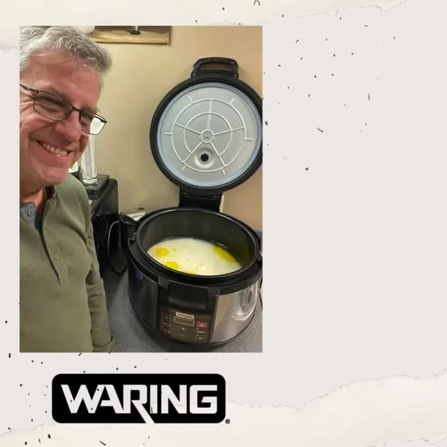 Chuck just earned the title “Lord of the Grains.” 👑

The new @waringproducts 60-Cup Rice & Multi-Cooker delivered perfectly fluffy rice — no stress, no guesswork, just results.
And while we only tested rice today… trust us, there’s so much more this powerhouse can do.

🍽️ Ready to cook with confidence? Let’s talk all things Waring.