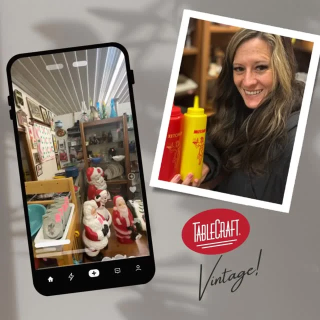 Proof that @TableCraft_fs has been serving looks for decades. 😏
Found these beauties while antiquing in Ohio and couldn’t resist.
Classic never goes out of style — it just gets better.

👉 Come talk tabletop with US!