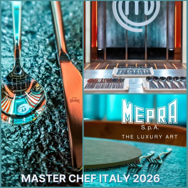 Not saying Atena stole the show… but we’re not not saying it 👀✨

Featured on this year’s @masterchef_it Italy, Mepra’s Atena cutlery is all about effortless presentation.
Because the smallest details? They’re not small.

DM us to explore @mepraspa 🩵