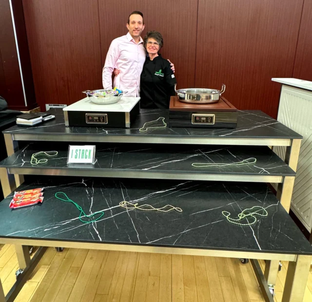 Margie: “We need versatility.”
Zac: “What if it’s three tables instead of one?” 👀

Good news—you don’t have to choose. These nesting tables from @lebanquetfurniture Furniture give you flexibility, function, and a setup that adapts on the fly.

Small space? Big event? Last-minute changes? Handled 🙌

Message us to see how these can work for your space!