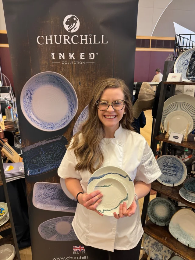 POV: Your food finally has the stage it deserves 🍽️✨
Kate’s showing off new @Churchill_1795 China plates that make every dish look like the main event.

Let’s connect and explore options 📧