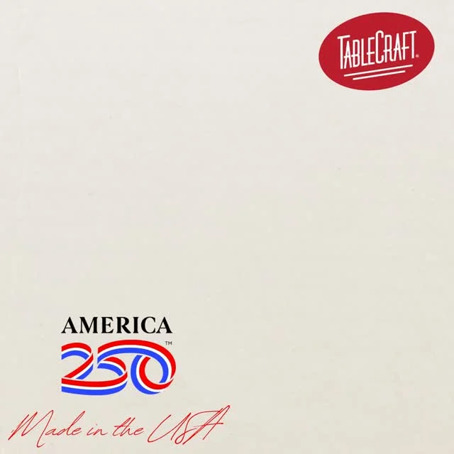 America turns 250 this year. 🇺🇸
@tablecraft_fs turns 80.

One helped build a nation. The other spent 80 years holding baskets of fries and supplying squeeze bottles for people who believe ketchup is less of a condiment and more of a lifestyle.
TableCraft continues a proud tradition of American manufacturing and craftsmanship.

Built in America. Built to last.
Let's connect to explore their Made in the USA offerings.