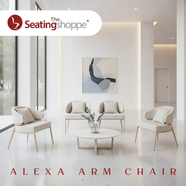 This chair understood the assignment. ✨

The Alexa Arm Chair by @theseatingshoppe brings together comfort, style, and a look that fits right in—whether you're designing a dining space, lounge area, or hospitality setting.

Some pieces blend in. This one makes an impression. 👀

Ready to get hands-on with furniture options? Let's connect and explore what's possible.