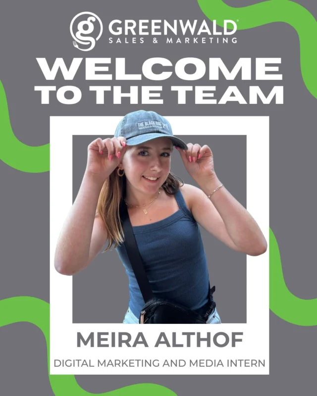 Happy National Intern Day! 🙌💚

We're excited to welcome Meira, our Digital Marketing & Media Intern, to the Greenwald Sales & Marketing team this summer! While she's only with us for a short time, we already know she's going to bring fresh ideas, creativity, and a whole lot of fun to our marketing team.

You'll be seeing more from Meira over the next few weeks, so be sure to follow along! Drop a 👋 in the comments and help us give her a warm welcome!