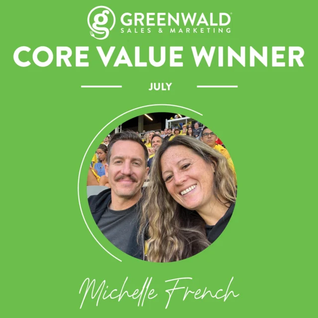 🎉 Another month, another reason to celebrate! 🎉

Congratulations to Michelle, our July Core Values Winner! As part of our marketing team, Michelle brings creativity, positivity, and a can-do attitude to everything she does. Her hard work and dedication help keep our ideas moving, our projects on track, and our team smiling along the way. 💚

Congratulations, Michelle! Help us celebrate by leaving her a well-deserved congratulations in the comments! 👏