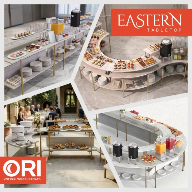 Set it up. Break it down. Do it all again next weekend. 🔁✨

@easterntabletop's Ori collection takes its cue from the art of origami — hardware-free frames that fold completely flat for easy storage, no tools or instruction manual required. Turns out "unfold, work, repeat" is just as easy as it should be.

Reach out to explore the collection. 👇