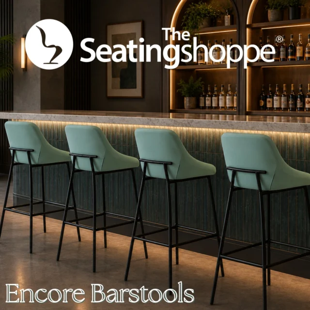 Your bar called. It wants better seating. 📞✨

The Encore Barstool from @theseatingshoppe can be customized to complement your space—from the frame to the finishing details. Because your bar has a personality… and its seating should too.

Want to create a look that fits your bar? Message us and let’s explore the options!