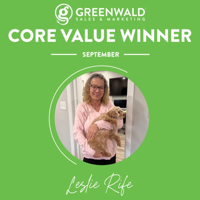 The votes are in… and Sophie approves. 🐶🏆 

Congratulations to Leslie, our September Core Value Award winner! Leslie is a huge part of what makes our team so special. She’s dependable, thoughtful, always willing to jump in, and someone we’re incredibly grateful to work alongside. 

Sophie may be her biggest fan, but she definitely isn’t the only one. ❤️ 

Help us celebrate Leslie in the comments! 👏