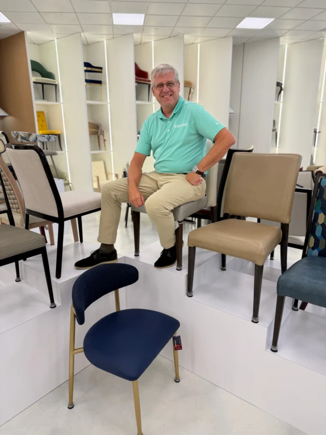 All hail the King of the Chairs. 👑🪑

Chuck found his throne at @theseatingshoppe … although apparently one chair simply wasn’t enough. 😂 From different styles and finishes to plenty of options to experience in person, there’s a seat waiting for just about every space.

Ready to find the perfect seat for your space? Let’s connect and explore the options!